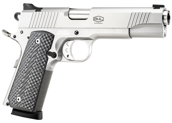 Bul Armory Government Stainless .45 Acp 5&Quot; Barrel 8-Rounds Novak Style Sights Bul Armory Government 1