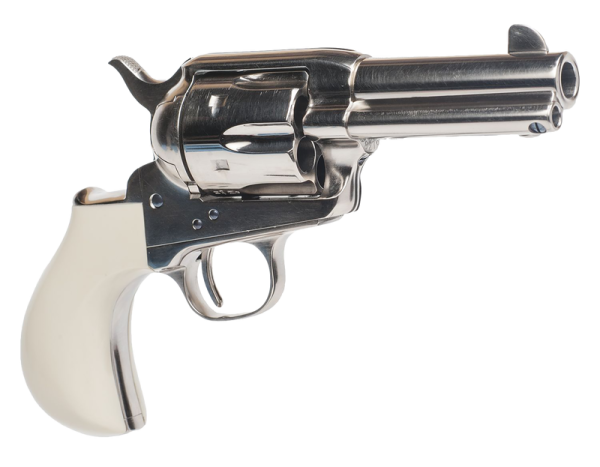 Cimarron Firearms Doc Holliday Thunderer Nickel .45 Colt 3.5&Quot; Barrel 6-Rounds Cimarron Doc Holliday Thunderer 1 1