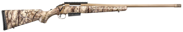 Ruger American Rifle Gowild Camo / Bronze 7Mm Prc 24&Quot; Barrel 3-Rounds Ruger American 1 7