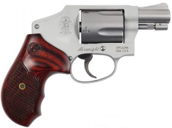 Smith &Amp; Wesson 642 Deluxe Stainless .38 Spl 1.875&Quot; Barrel 5-Rounds Walnut Grip