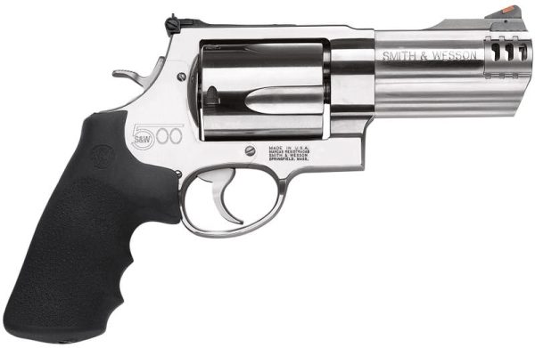 Smith And Wesson Model 500 Stainless .500 Sw 4&Quot; Barrel 5-Rounds Smith And Wesson Model 500 1