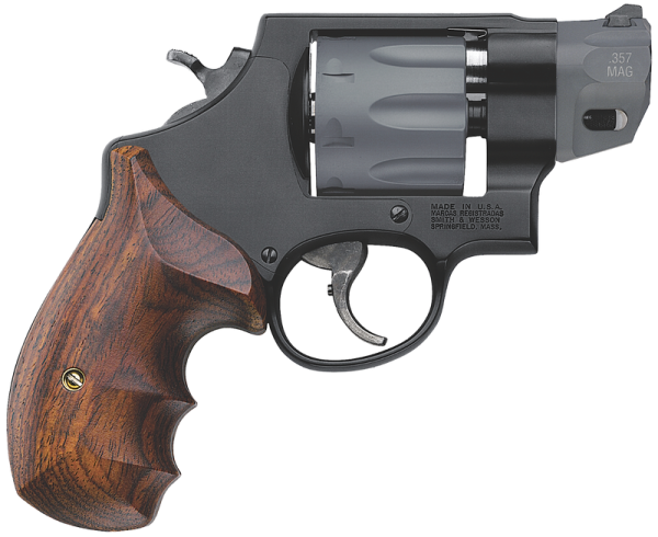 Smith And Wesson Performance Center Model 327 .357 Mag 2&Quot; Barrel 8-Rounds Wood Grip Smith And Wesson Performance Center Model 327 1 1