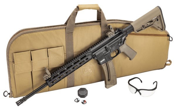 Smith And Wesson M&Amp;P15-22 Sport Flat Dark Earth .22 Lr 16.5&Quot; Barrel 25-Round Moe Sl Bundle Smith Wesson M P15 22 Sport 1 1