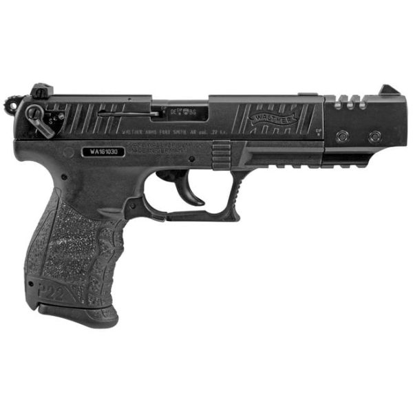 Walther P22 Target Pistol .22Lr 5&Quot; Barrel 10-Rounds Ms/Decocker Wa5120334 2 Hr