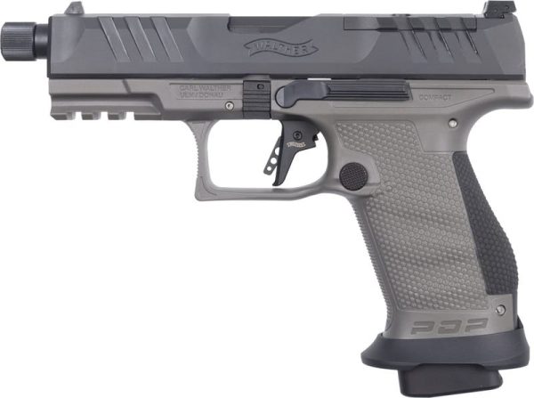 Walther Pdp Pro Sd Compact Grey 9Mm 4.6&Quot; Barrel 18-Rounds Optics Ready Walther Pdp Pro Sd Compact 2 1