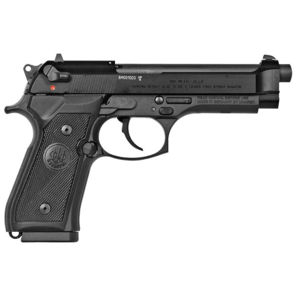 Beretta M9 22 Long Rifle 4.9In Black Bruniton Pistol - 15+1 Rounds Beretta M9 22Lr Pistol 1438127 1