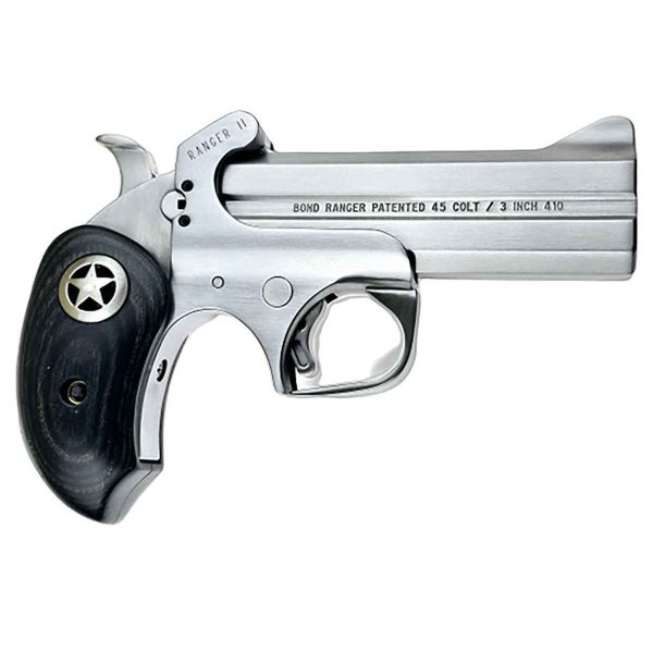 Bond Arms Ranger Ii 45 (Long) Colt 4.25In Stainless Steel Pistol - 2 Rounds Bond Arms Ranger Ii 45 Long Colt 425In Stainless Steel Pistol 2 Rounds 1424895 1