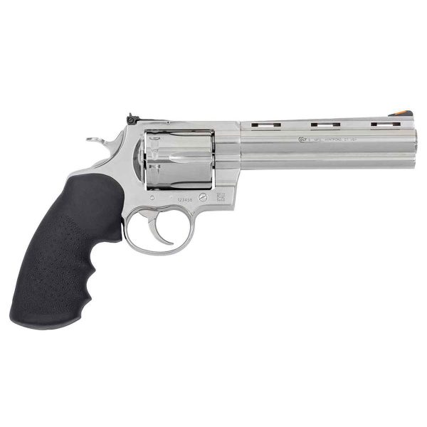 Colt Anaconda 44 Magnum 6In Stainless Revolver - 6 Rounds Colt Anaconda 44 Magnum 6In Stainless Revolver 6 Rounds 1692776 1