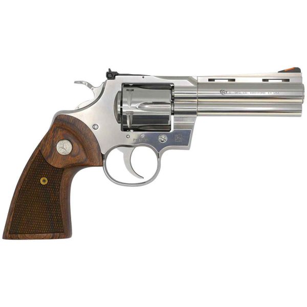 Colt Python 357 Magnum 4.25In Stainless Revolver - 6 Rounds Colt Python 357 Magnum 425In Stainless Revolver 6 Rounds 1620947 1