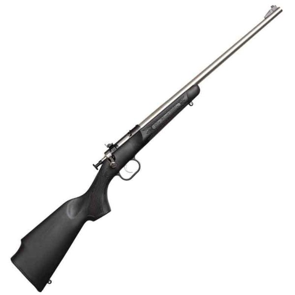 Crickett Synthetic Stock Compact Black/Stainless Steel Bolt Action Rifle - 22 Long Rifle - 16.1In Crickett Synthetic Stock Compact Blackstainless Steel Bolt Action Rifle 22 Long Rifle 161In 1477768 1