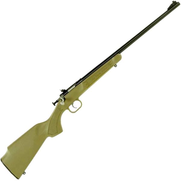 Crickett Synthetic Stock Compact Desert Tan Synthetic Blued Bolt Action Rifle - 22 Long Rifle - 16.1In Crickett Synthetic Stock Youth Rifle 1477763 1
