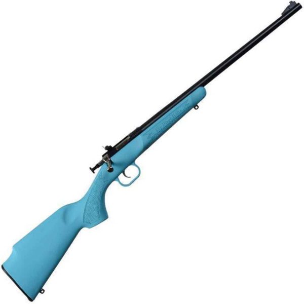 Crickett Synthetic Stock Compact Blue Synthetic/Blued Bolt Action Rifle - 22 Long Rifle - 16.1In Crickett Synthetic Stock Youth Rifle 1506271 1