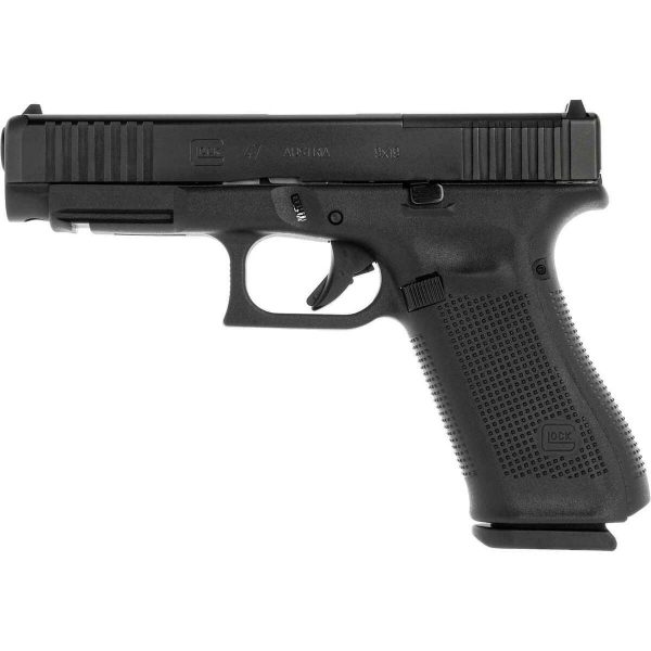 Glock 47 G5 Mos 9Mm Luger 4.49In Black Pistol - 17+1 Rounds Glock 47 G5 Mos 9Mm Luger 449In Black Pistol 171 Rounds 1802522 1