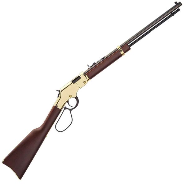 Henry Golden Boy Large Loop American Walnut Lever Action Rifle - 22 Wmr (22 Mag) - 20.5In Henry Golden Boy Large Loop American Walnut Lever Action Rifle 22 Wmr 22 Mag 205In 1776923 1