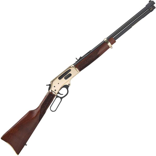 Henry Side Gate Brass/Blued Lever Action Rifle - 30-30 Winchester Henry Side Gate Brassblued Lever Action Rifle 30 30 Winchester 1538519 1