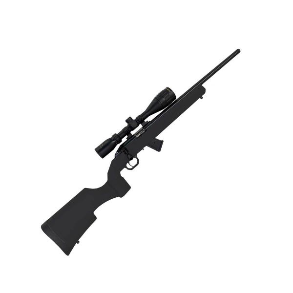 Howa M1100 Black Bolt Action Rifle Howa M1100 Black Bolt Action Rifle 17 Hmr 18In 1697462 1