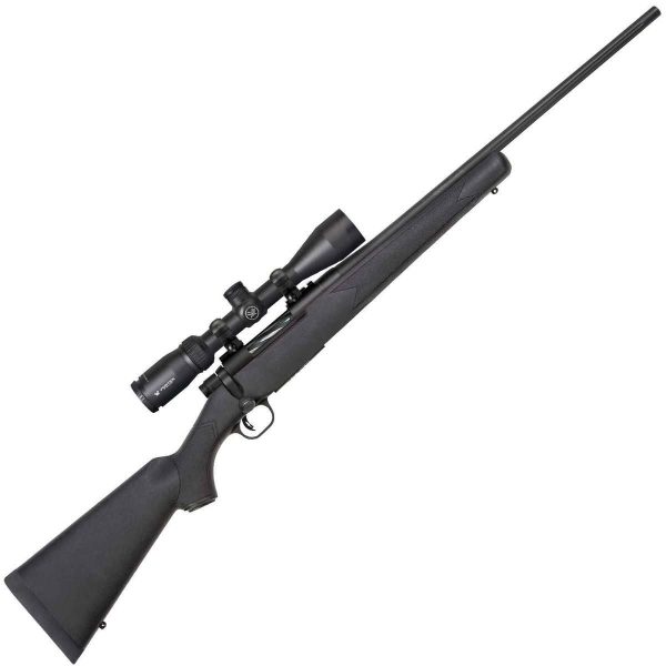 Mossberg Patriot Synthetic With Vortex Crossfire Ii Scope Blued Bolt Action Rifle - 22-250 Remington Mossberg Patriot Synthetic With Vortex Crossfire Ii Scope Blued Bolt Action Rifle 22 250 Remington 1542502 1