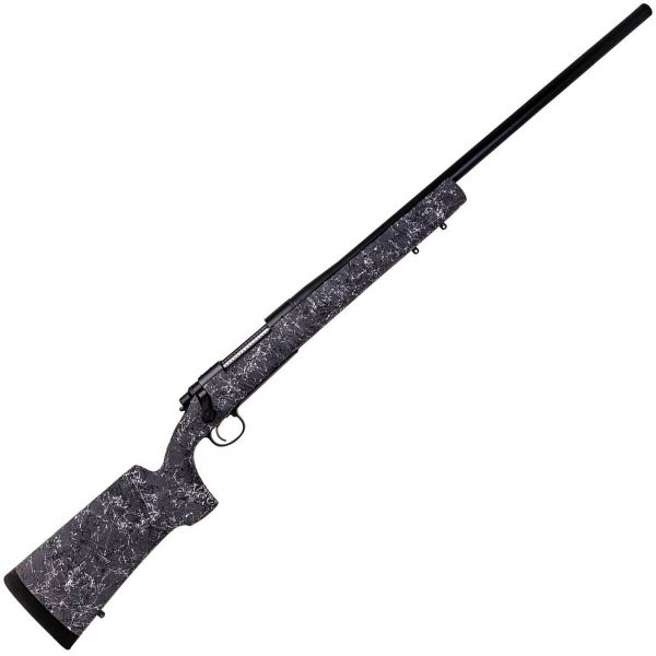 Remington 700 Long Range Matte Black Bolt Action Rifle - 7Mm Prc - 26In Remington 700 Long Range Matte Black W Gray Webbing Bolt Action Rifle 7Mm Prc 26In 1793967 1