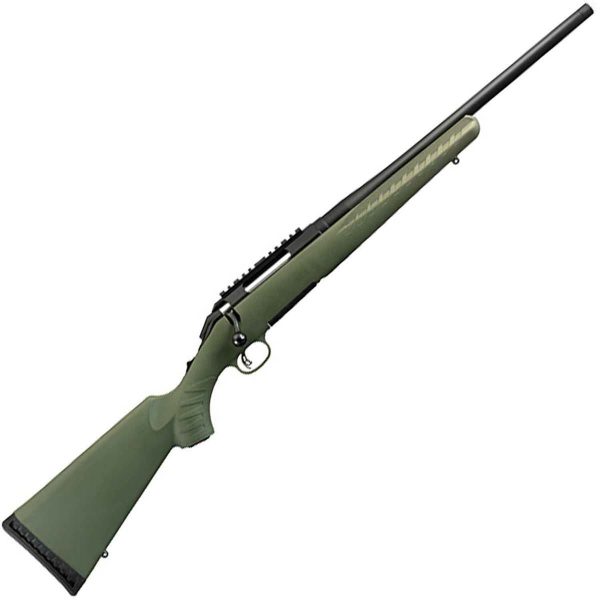 Ruger American Predator Black/Green Bolt Action Rifle - 308 Winchester Ruger American Predator Blackgreen Bolt Action Rifle 308 Winchester 1394593 1