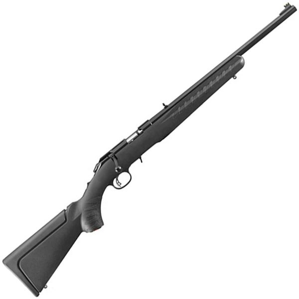 Ruger American Rimfire Compact Satin Blued Bolt Action Rifle - 22 Wmr (22 Mag) - 18In Ruger American Rimfire Compact Rifle 1378158 1