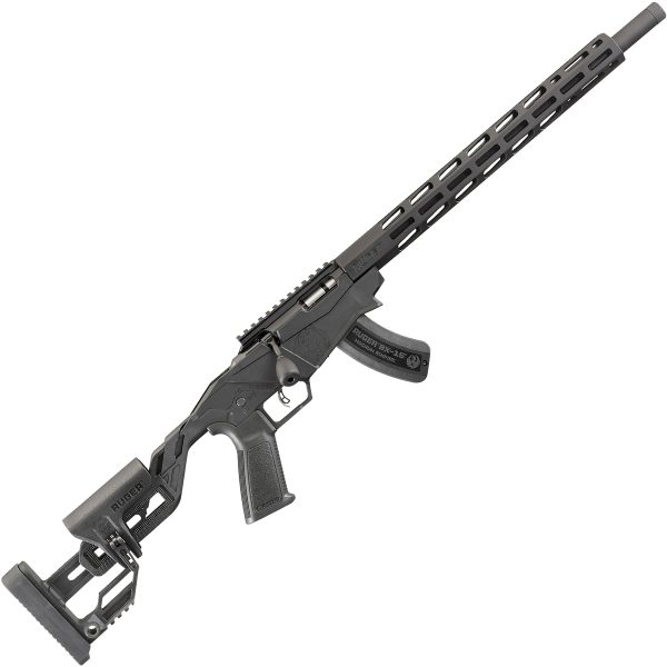 Ruger Precision Rimfire Black Bolt Action Rifle - 22 Wmr (22 Mag) Ruger Precision Rimfire Black Bolt Action Rifle 22 Wmr 22 Mag 1529155 1