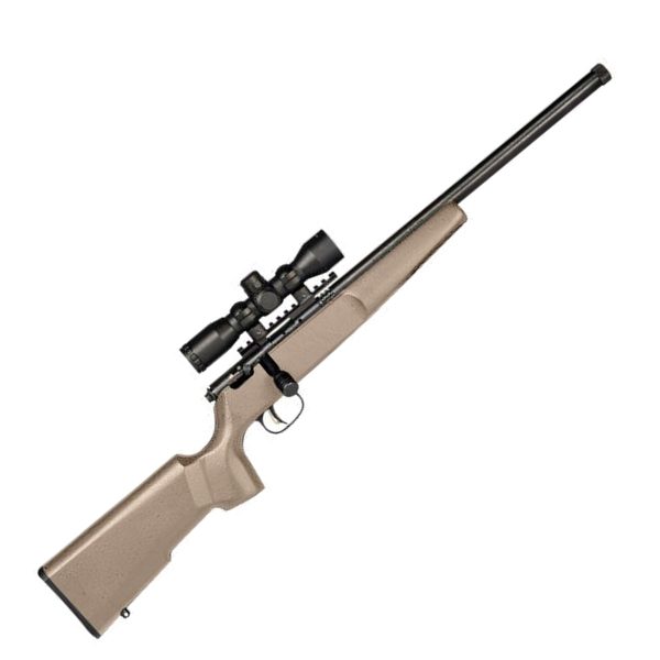 Savage Rascal Target Xp Black/Flat Dark Earth Bolt Action Rifle - 22 Long Rifle - 16In Sav Rascal Target Xp 22Lr 16In Fde 1716474 1