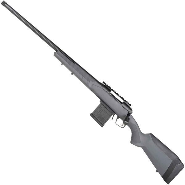 Savage Arms 110 Tactical Matte Black Left Hand Bolt Action Rifle - 6.5 Creedmoor - 24In Savage 110 Tactical Left Hand Matte Blackgray Bolt Action Rifle 65 Creedmoor 1628894 1