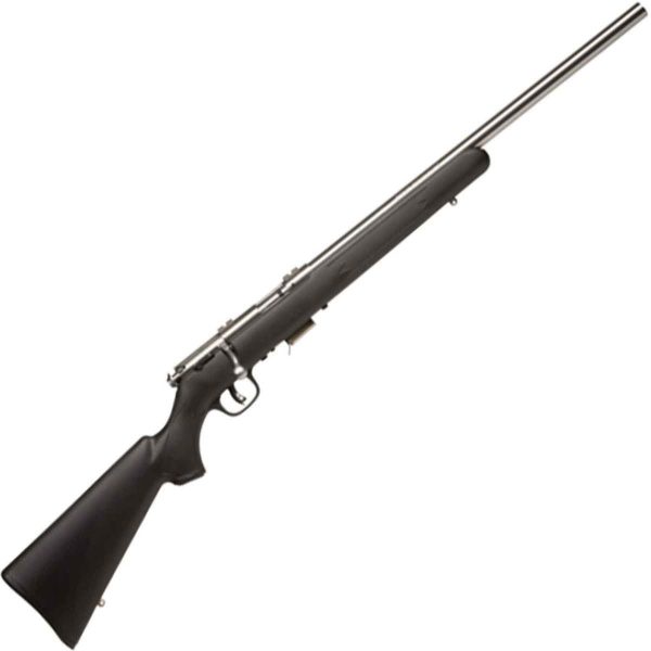 Savage 93R17 Fvss Satin Stainless/ Black Bolt Action Rifle - 17 Hmr - 21In Savage 17 Series Bolt Action Rifle 1129746 1