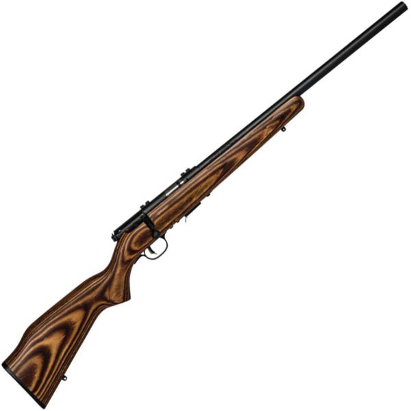 Savage 93R17 Bv Satin Blued/ Brown Laminate Bolt Action Rifle - 17 Hmr - 21In Savage 17 Series Bolt Action Rifle 1458237 1