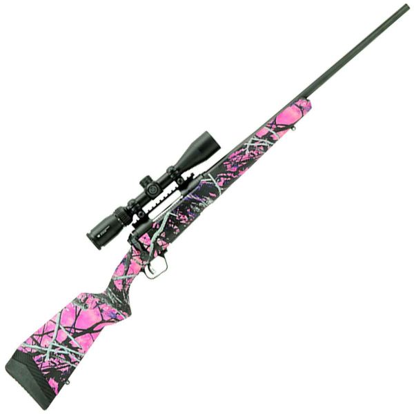 Savage Arms 110 Apex Hunter With Vortex Crossfire Ii Scope Black/Muddy Girl Bolt Action Rifle - 243 Winchester Savage Arms 110 Apex Hunter With Vortex Crossfire Ii Scope Blackmuddy Girl Bolt Action Rifle 243 Winchester 1541363 1