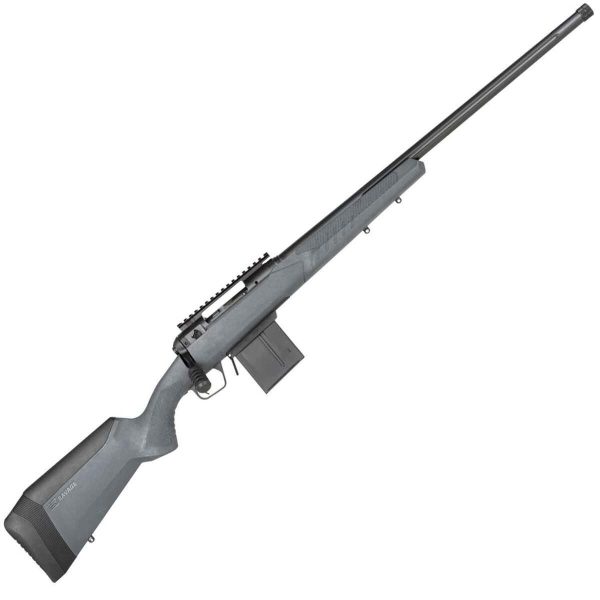 Savage Arms 110 Tactical Matte Gray Bolt Action Rifle - 6.5 Prc - 24In Savage Arms 110 Tactical Matte Gray Bolt Action Rifle 65 Prc 24In 1790736 1