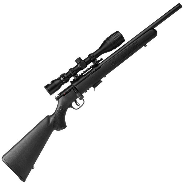 Savage Arms 93 Fv-Sr W/Scope Matte Black Bolt Action Rifle - 17 Hmr - 16.5In Savage Arms 93 Fv Sr Wscope Matte Black Bolt Action Rifle 22 Wmr 22 Mag 165In 1850047 1