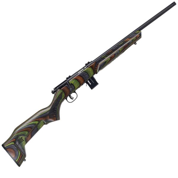 Savage Arms Mark Ii Minimalist Green Laminate Bolt Action Rifle - 22 Wmr - 18In Savage Arms Mark Ii Minimalist Green Laminate Bolt Action Rifle 22 Wmr 18In 1790729 1