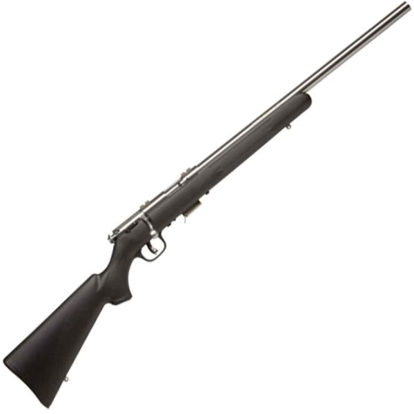 Savage 93 Fvss Matte Stainless/Black Bolt Action Rifle - 22 Wmr (22 Mag) - 21In Savage Magnum Series Bolt Action Rifle 1304542 1