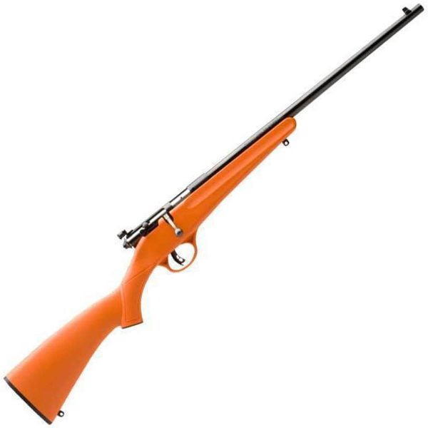 Savage Arms Rascal Compact Blued/Orange Bolt Action Rifle - 22 Long Rifle - 16.13In Savage Rascal Bolt Action Rifle 1307058 1