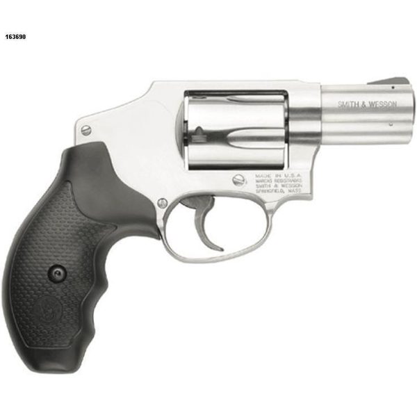 Smith &Amp; Wesson Model 640 357 Magnum 1.88In Satin Stainless/Black Grips Revolver - 5 Rounds Smith Wesson J Frame Small Revolver 305428 1