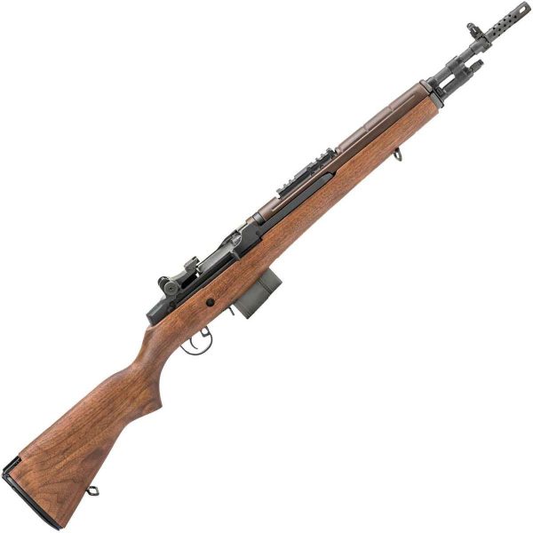 Springfield Armory M1A Scout Squad 308 Winchester 18In Walnut/Parkerized Black Semi Automatic Modern Sporting Rifle - 10+1 Rounds Springfield Armory M1A Scout Squad Rifle 1478028 1