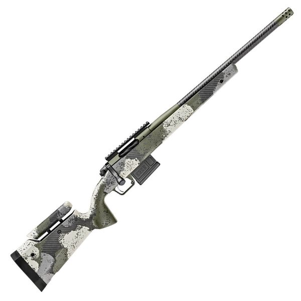 Springfield Armory Model 2020 Waypoint Carbon Fiber/Evergreen Camo Bolt Action Rifle - 308 Winchester - 20In Springfield Armory Model 2020 Waypoint Adjustable Wcarbon Fiber Barrel Evergreen Camo Bolt Action Rifle 308 Winchester 20In 1671892 1