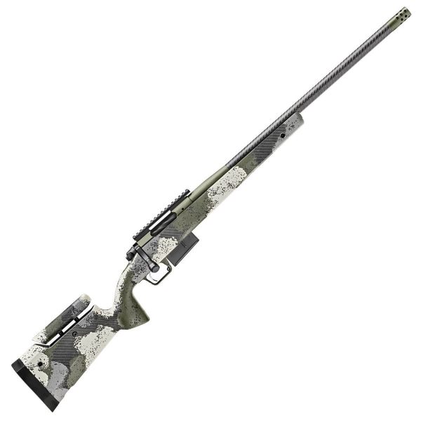 Springfield Armory Model 2020 Waypoint Carbon Fiber/Evergreen Camo Bolt Action Rifle - 6.5 Prc - 24In Springfield Armory Model 2020 Waypoint Adjustable Wcarbon Fiber Barrel Evergreen Camo Bolt Action Rifle 65 Prc 24In 1671891 1