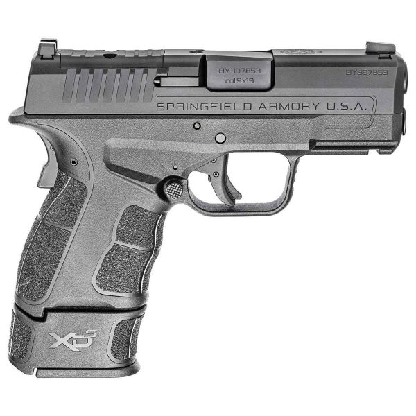 Springfield Armory Xd-S Mod.2 Osp 9Mm Luger 3.3In Black Pistol - 9+1 Rounds Springfield Armory Xd S Mod2 Osp 9Mm Luger 33In Black Pistol 91 Rounds 1690576 1
