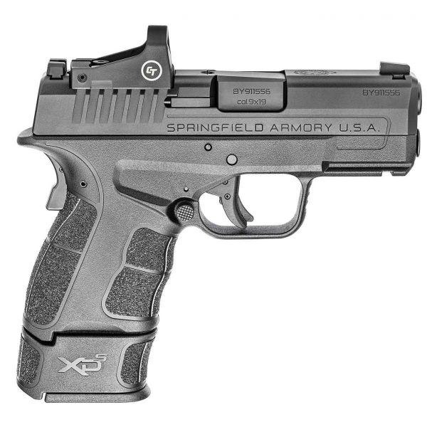 Springfield Armory Xd-S Mod.2 Osp Crimson Trace Red Dot 9Mm Luger 3.3In Black Pistol - 9+1 Rounds Springfield Armory Xd S Mod2 Osp Crimson Trace Red Dot 9Mm Luger 33In Black Pistol 91 Rounds 1690574 1