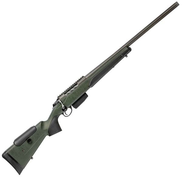 Tikka T3X Super Varmint Green Cerakote Bolt Action Rifle - 300 Winchester Magnum - 23.7In Tikka T3X Super Varmint Green Cerakote Bolt Action Rifle 300 Winchester Magnum 237In 1777563 1