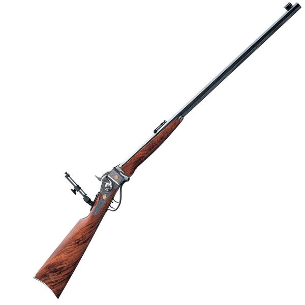 Uberti 1874 Sharps Extra Deluxe Blued Single Shot Rifle - 45-70 Government - 32In Uberti 1874 Sharps Extra Deluxe Blued Walnut Lever Action Rifle 45 70 Government 32In 1761017 1