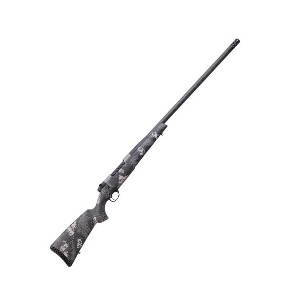 Weatherby Mark V Backcountry 2.0 Ti Carbon Graphite Black Sponged Bolt Action Rifle - 6.5 Weatherby Rpm Weatherby Mark V Backcountry 20 Ti Carbon Graphite Black Sponged Bolt Action Rifle 65 Weatherby Rpm 24In 1716519 1