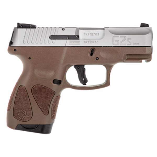 Buy Taurus G2S Slim 9Mm 3.25&Quot; Barrel Brown Polymer Grip