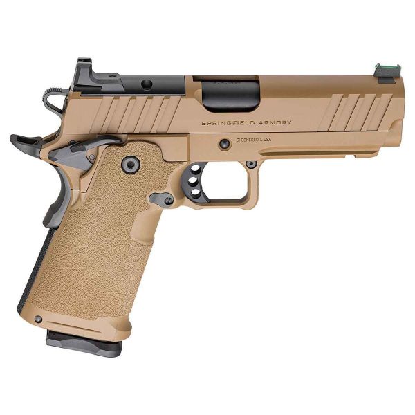 Springfield Armory 1911 Ds Prodigy 9Mm Luger 4.25In Coyote Brown Cerakote Pistol - 20+1 Rounds Springfield Armory 1911 Ds Prodigy 9Mm Luger 425In Coyote Brown Cerakote Pistol 201 Rounds 1899454 1