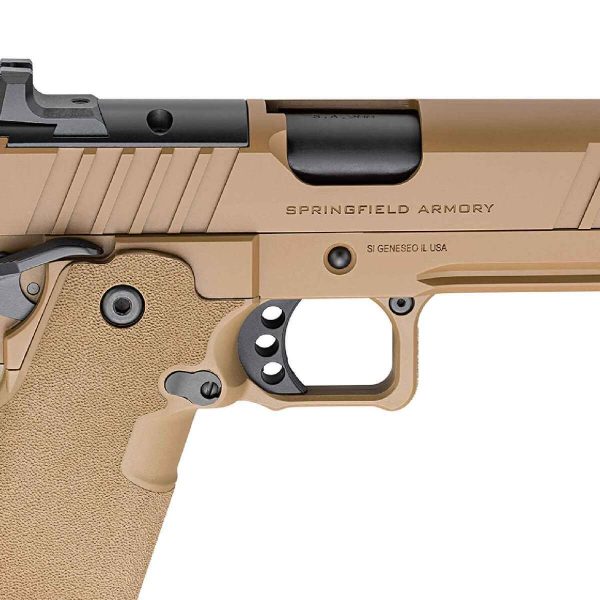 Springfield Armory 1911 Ds Prodigy 9Mm Luger 4.25In Coyote Brown Cerakote Pistol - 20+1 Rounds Springfield Armory 1911 Ds Prodigy 9Mm Luger 425In Coyote Brown Cerakote Pistol 201 Rounds 1899454 2