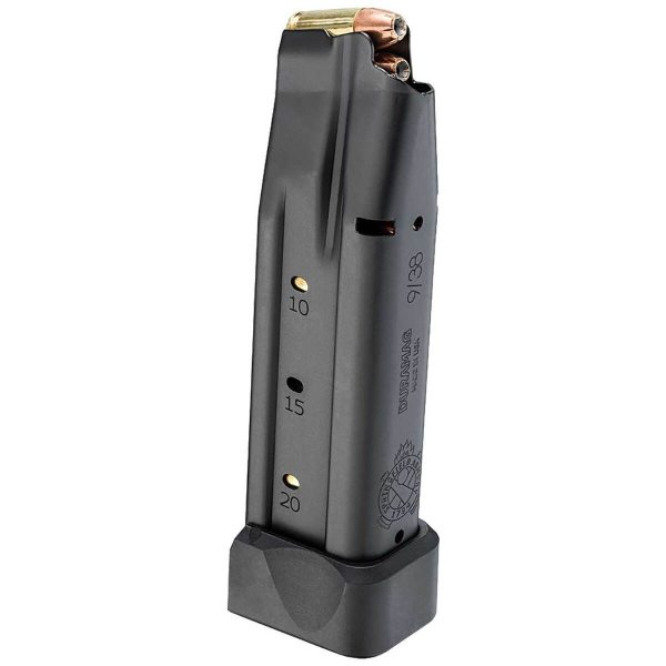 Springfield Armory Double Stack Black 1911 Ds Prodigy 9Mm Luger Handgun Magazine - 20 Rounds Springfield Armory Double Stack Black 1911 Ds Prodigy 9Mm Luger Handgun Magazine 20 Rounds 1865744 1