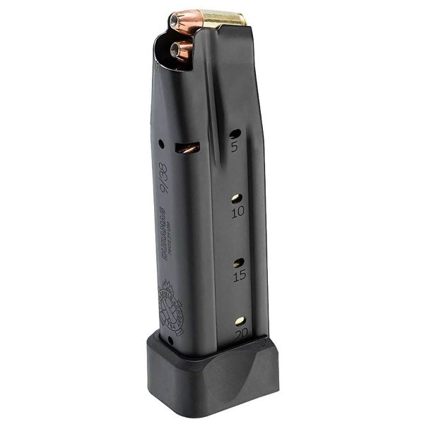 Springfield Armory Double Stack Black 1911 Ds Prodigy 9Mm Luger Handgun Magazine - 20 Rounds Springfield Armory Double Stack Black 1911 Ds Prodigy 9Mm Luger Handgun Magazine 20 Rounds 1865744 2